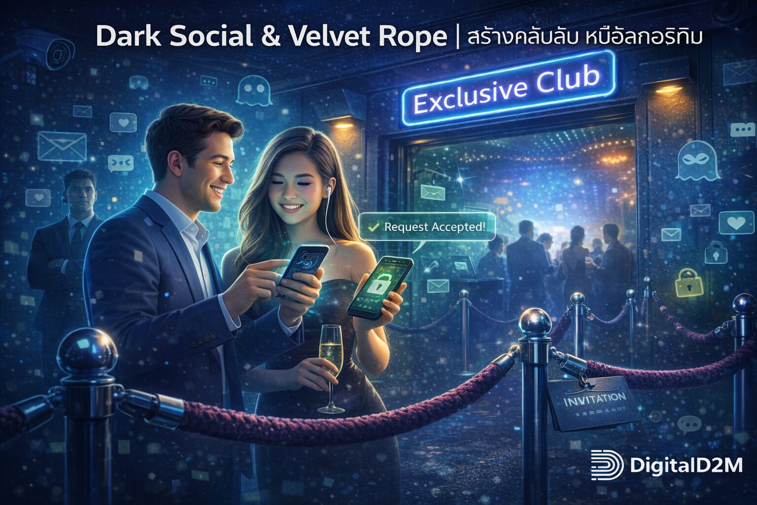 Dark Social, The Velvet Rope, สร้างคอมมูนิตี้, หนีอัลกอริทึม, กลยุทธ์การตลาด