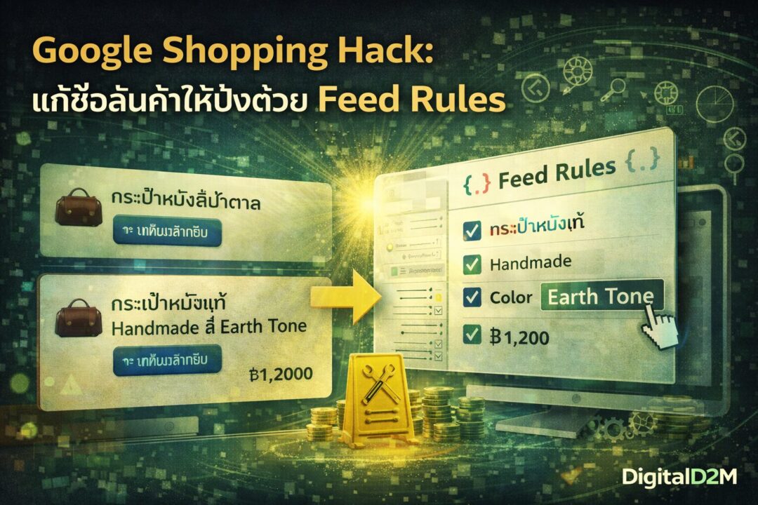 Google Shopping, Google Merchant Center, Feed Rules, E-Commerce SEO, Product Feed Optimization, Google Ads Tips, Online Store Strategy, สอนยิงแอด Google