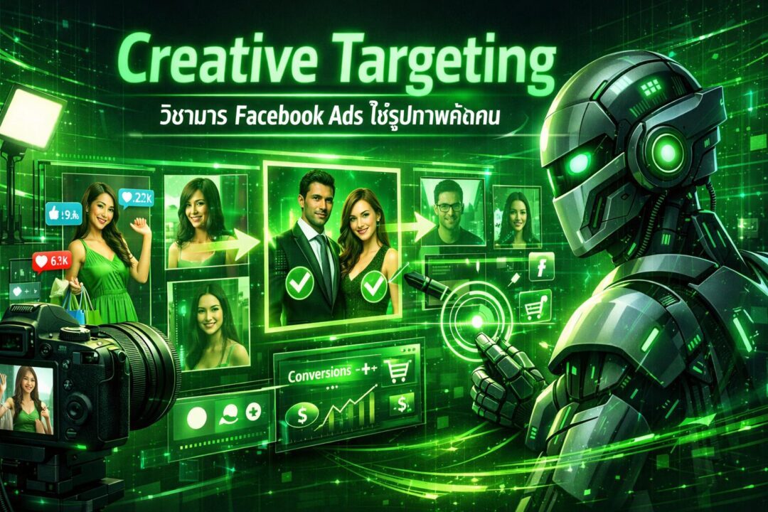 Creative Targeting, Facebook Ads, ยิงแอดเฟสบุ๊ค, กลุ่มเป้าหมาย, โฆษณาออนไลน์