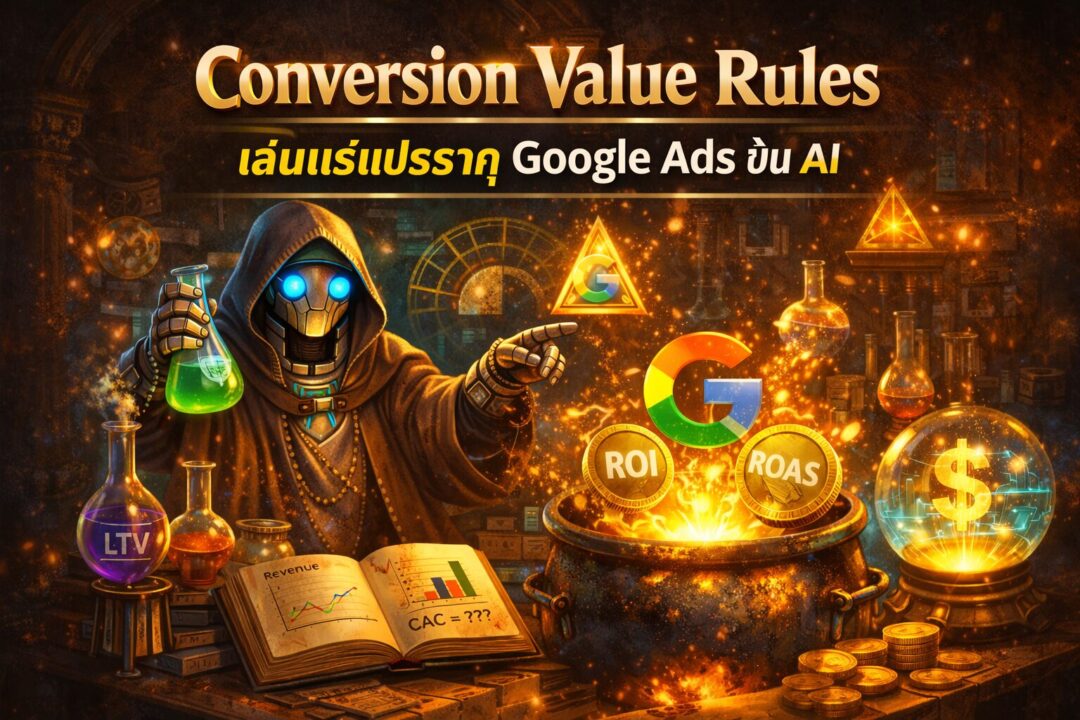 Conversion Value Rules, Google Ads, ยิงแอด Google, โฆษณาออนไลน์, เพิ่มยอดขาย