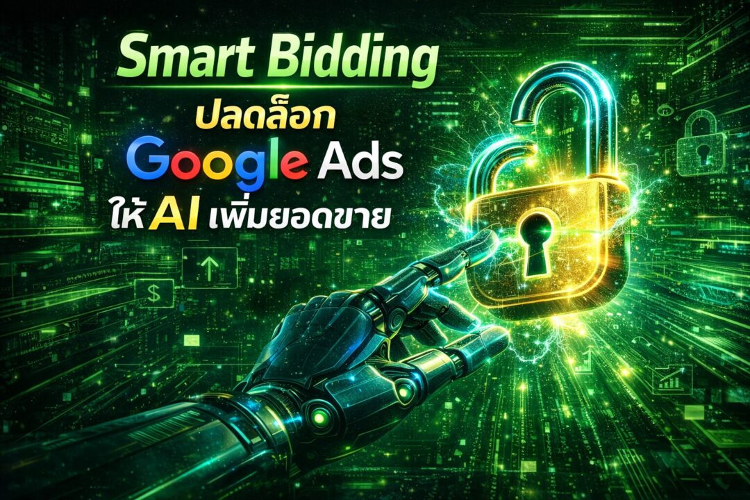 Smart Bidding, Google Ads, ยิงแอด Google, อัลกอริทึม, เพิ่มยอดขาย