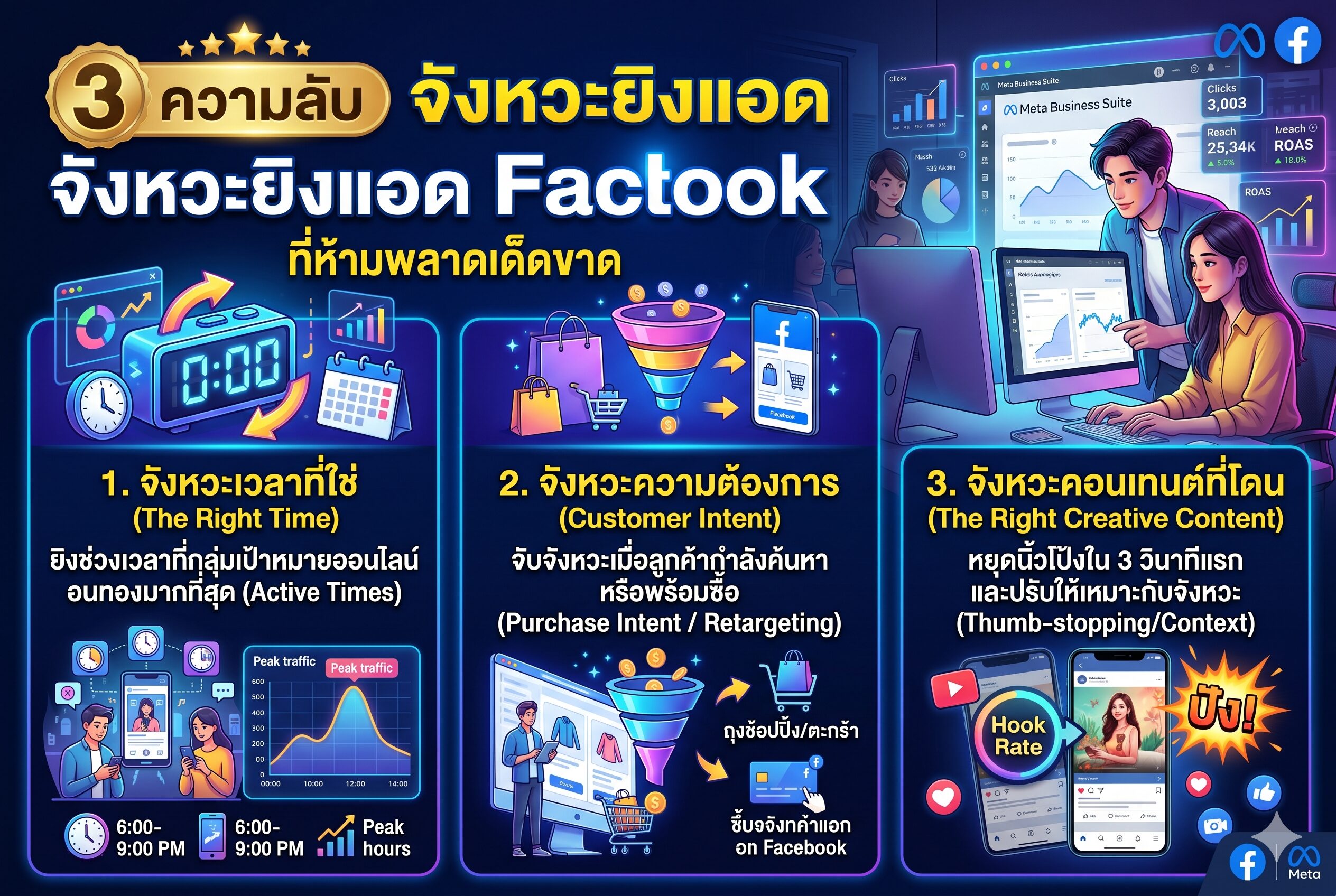 จังหวะยิงแอด Facebook
