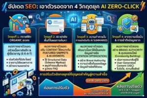 อัปเดต SEO, รับทำ SEO, การตลาดออนไลน์, Zero-Click Search, ยุค AI