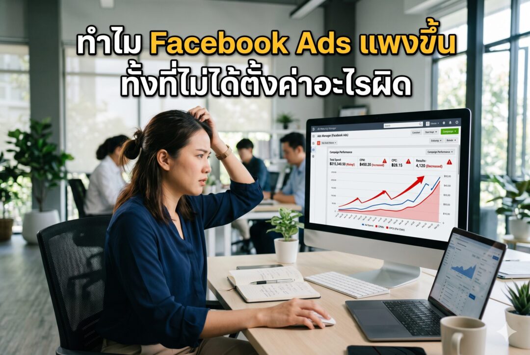 ทำไม Facebook Ads แพงขึ้น, โฆษณาเฟสบุ๊ค, การตลาดออนไลน์, เพิ่มยอดขาย, Creative Fatigue