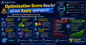 Optimization Score, Optimization Score คืออะไร, Google Ads Recommendations, Apply Recommendations, Auto-apply Google Ads