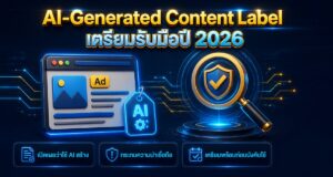 AI-Generated Content Label Google Ads: เตรียมรับมือปี 2026