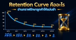 Retention Curve คืออะไร: อ่านกราฟรักษาลูกค้าให้แม่นยำ