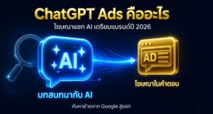 ChatGPT Ads คืออะไร: โฆษณาแชท AI เตรียมแบรนด์ปี 2026