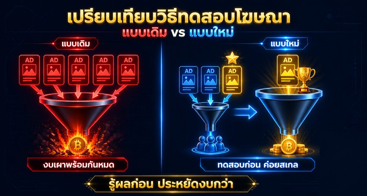 meta ads trials creative testing 2026 2 Meta Ads Trials ทดสอบครีเอทีฟก่อนยิงจริงลดเสี่ยงเสียงบโฆษณา