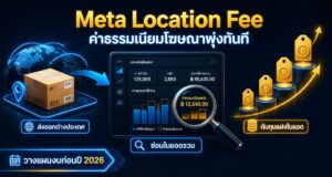 Meta Location Fee ค่าธรรมเนียมโฆษณา Facebook 2026 พุ่งทันที