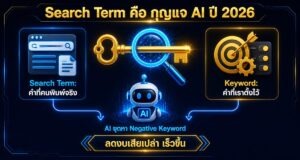 Search Term คือ กุญแจให้ AI ขุด Negative Keyword ปี 2026