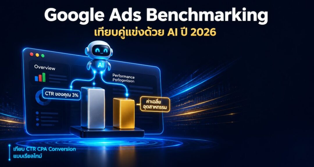 Google Ads Benchmarking คืออะไร: เทียบคู่แข่งด้วย AI 2026