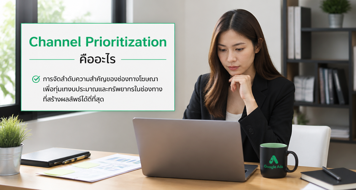 Channel Prioritization Google Ads จัดลำดับงบโฆษณาก่อนเส้นตาย 2027